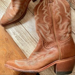 Ladies Justin western cowboy boots 7.5